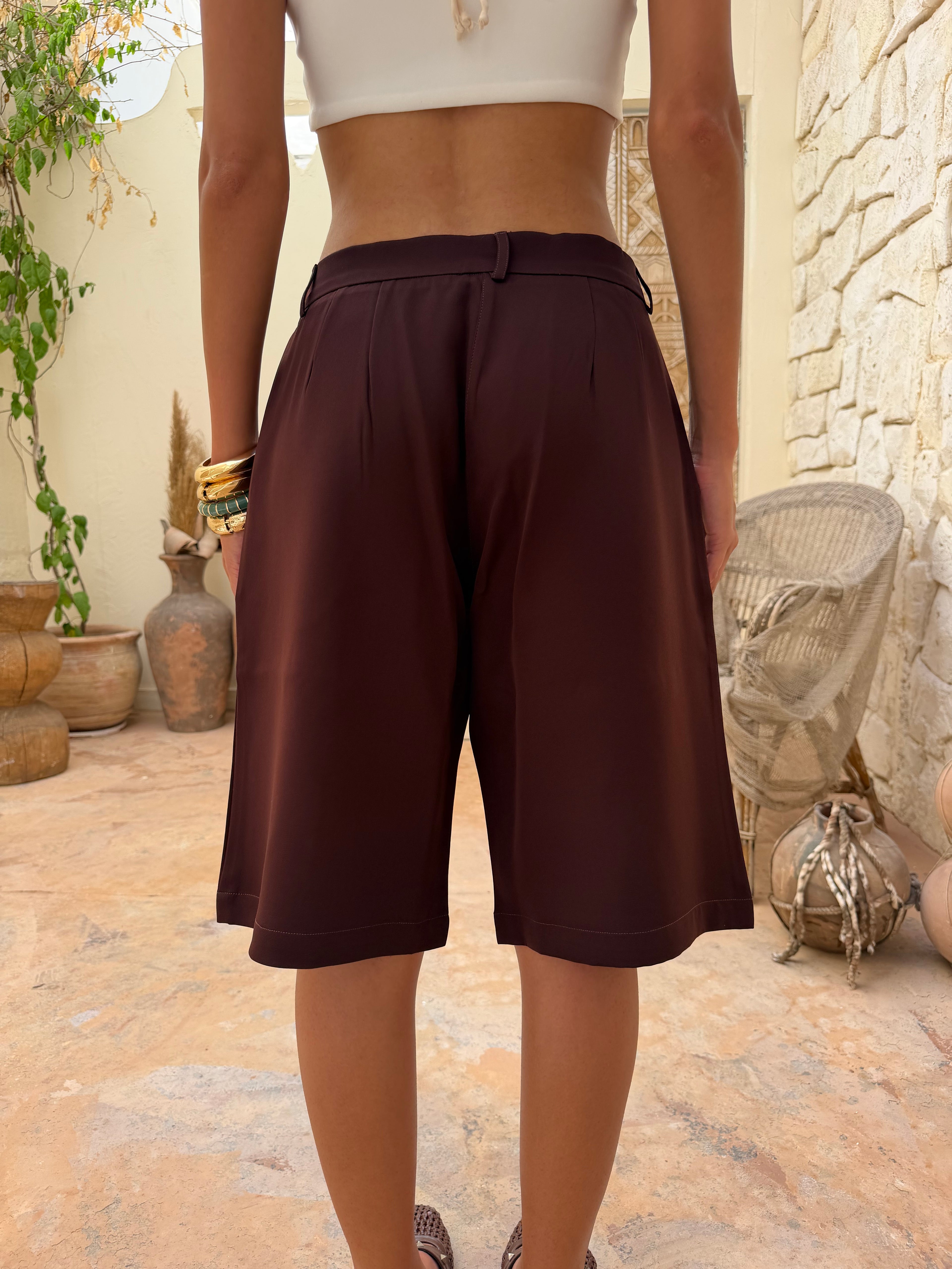 Harper tailored jorts