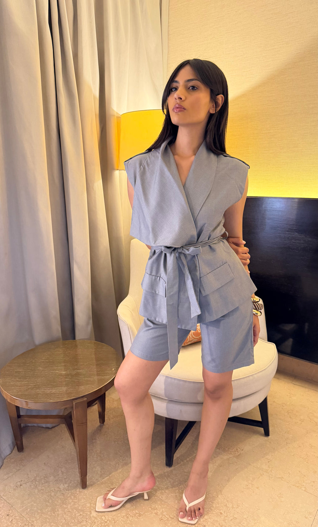 Slate Tailored Vest