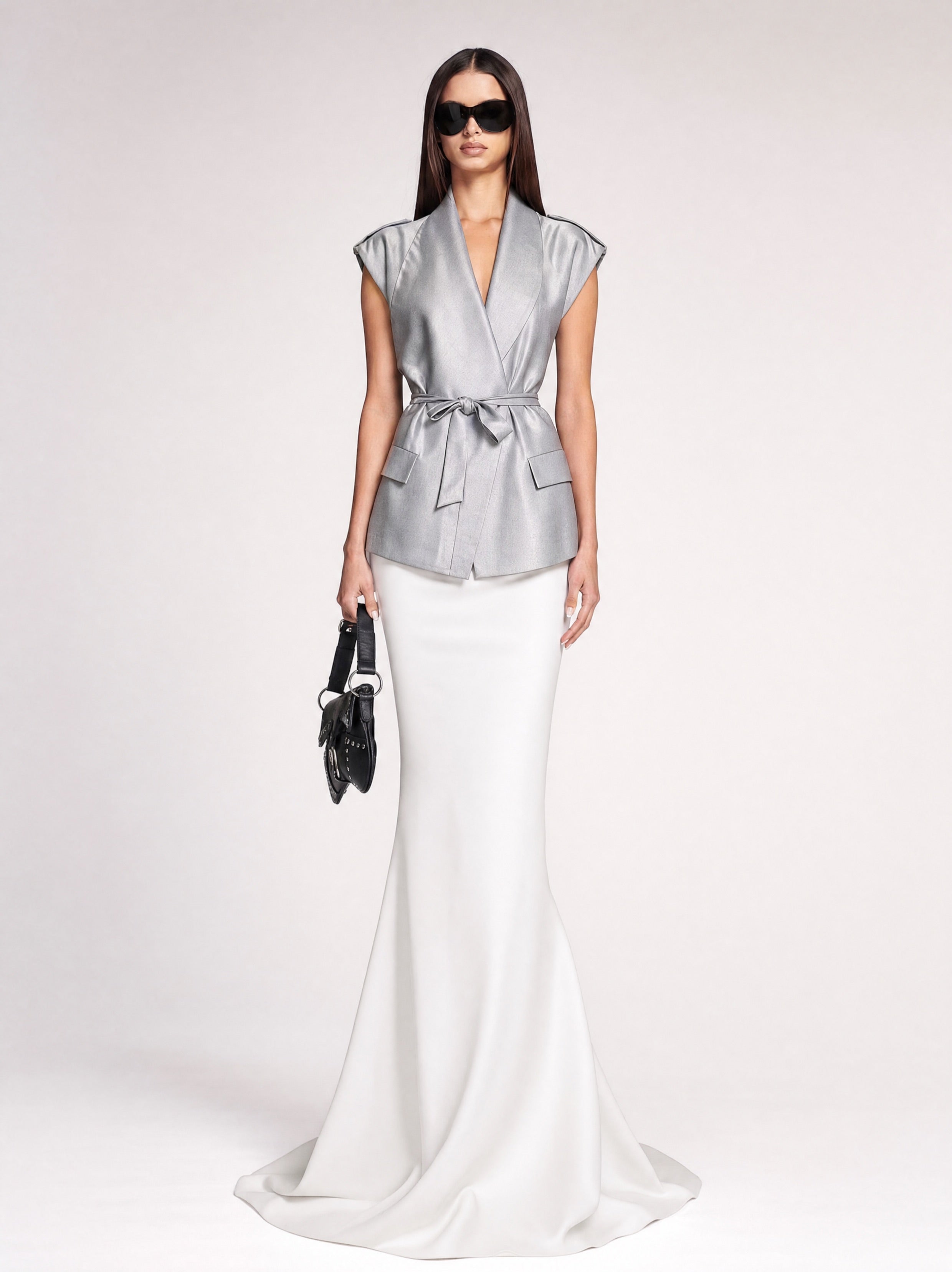 Slate Tailored Vest